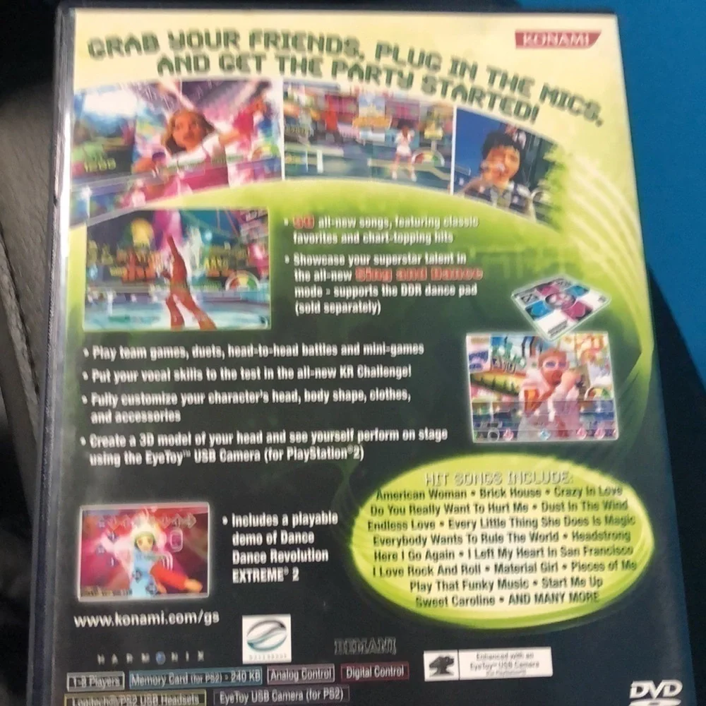 𝅺KARAOKE Revolution Party - PlayStation 2
